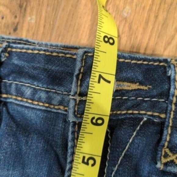 Rock Revival Women's Tullia Jean Bootcut Size 28 Embellished Flap Pocket Medium - Picture 13 of 14